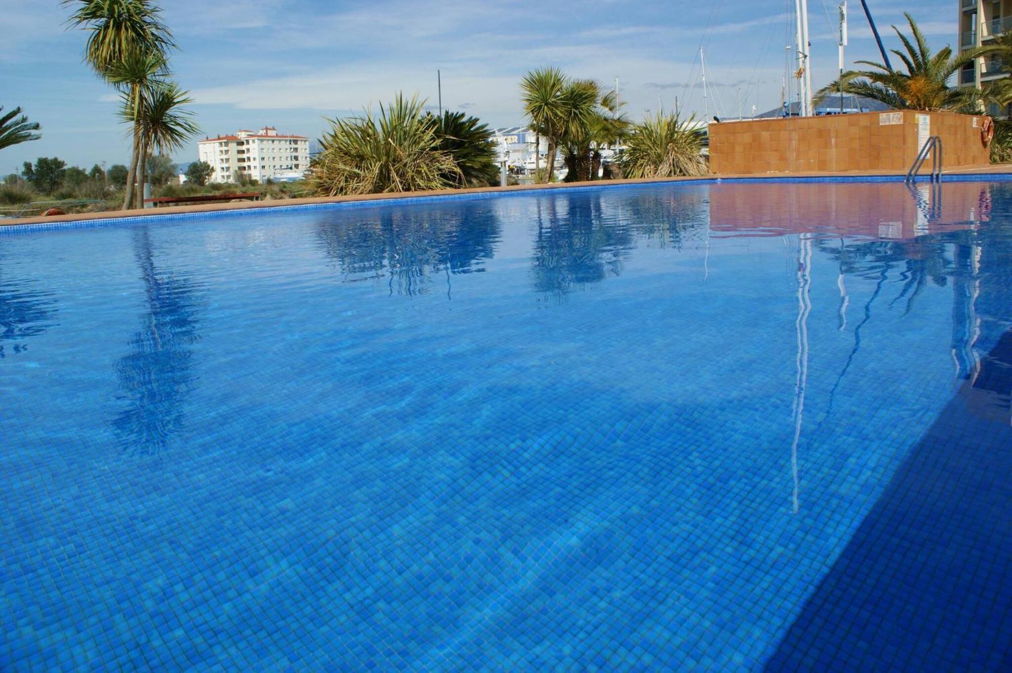 Precioso Piso Con Vista Al Canal Y Piscina En Roses Av-69 外观 照片