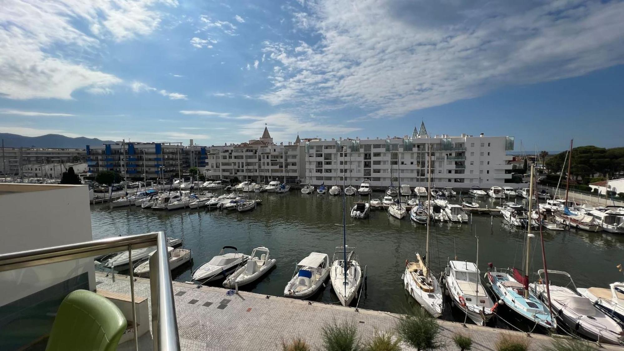 Precioso Piso Con Vista Al Canal Y Piscina En Roses Av-69 外观 照片